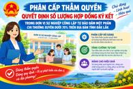 Phân cấp thẩm quyền quyết định số lượng hợp đồng ký kết trong đơn vị sự nghiệp công lập tự bảo đảm một phần chi thường xuyên dưới 70% trên địa bàn tỉnh Đắk Lắk